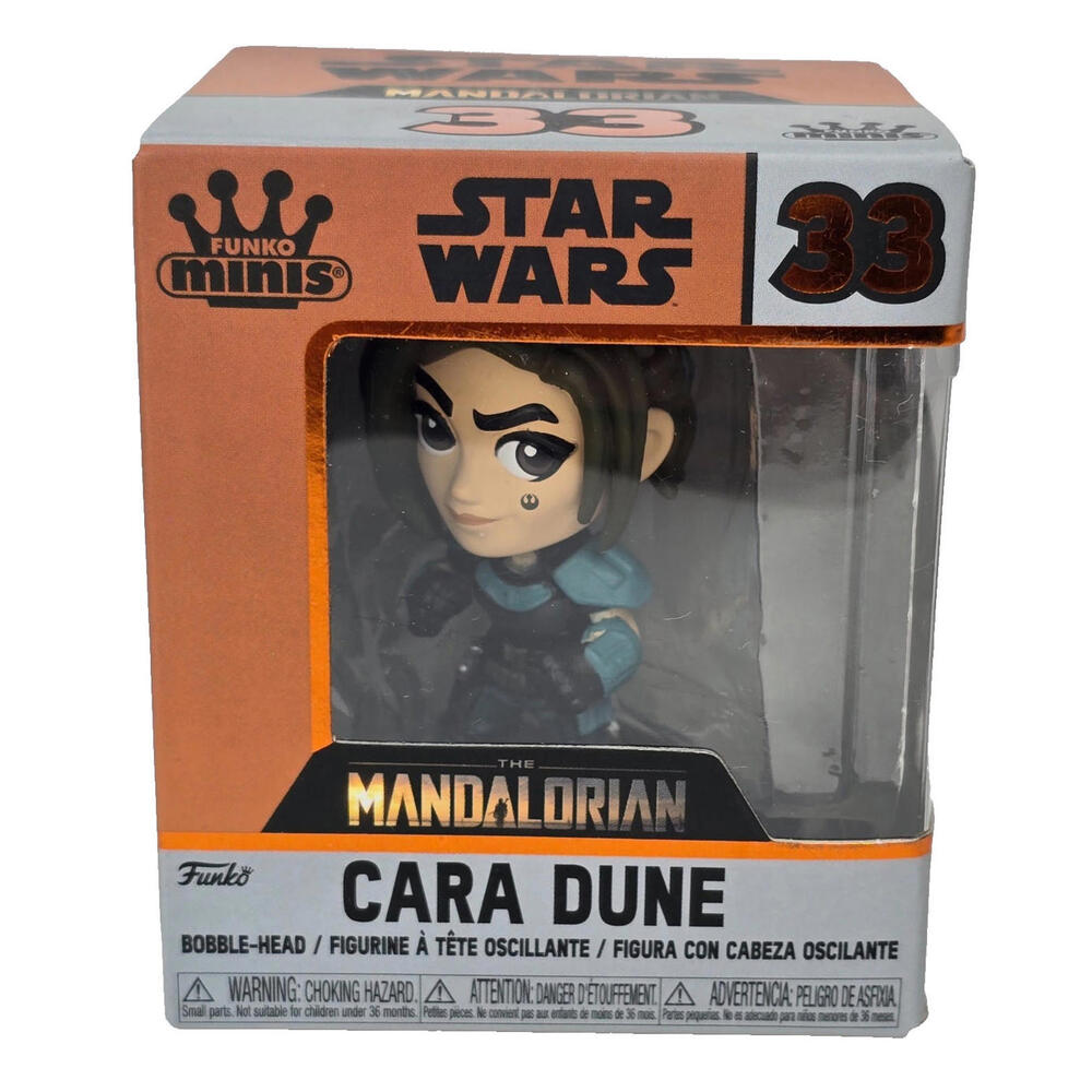 FUNKO MINIS STAR WARS "CARA DUNE" THE MANDALORIAN #33 NEW IN BOX